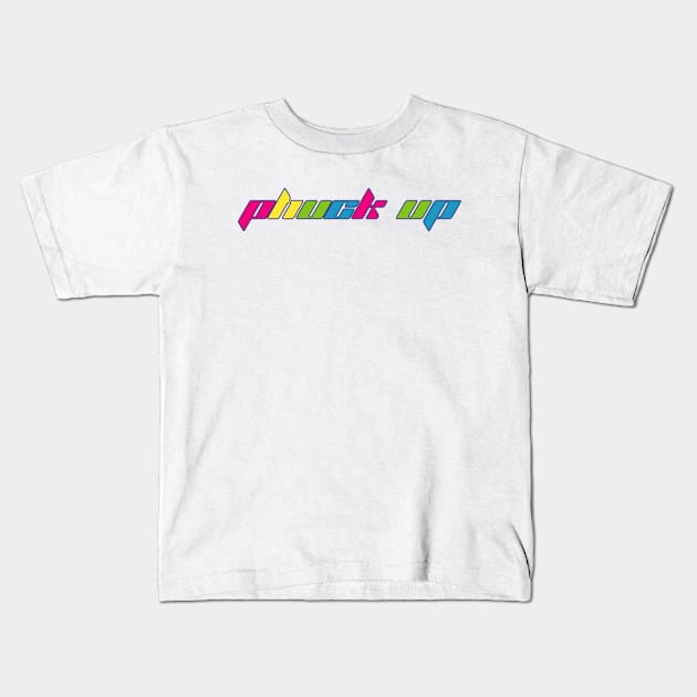 neon streets Kids T-Shirt by PHUCK_UP